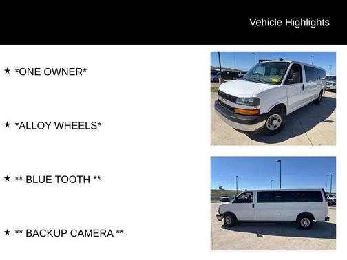 2019 Chevrolet Express 3500 LT