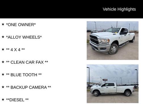 2024 RAM 3500 Big Horn Crew Cab 4x4 8' Box