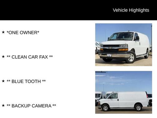 2024 Chevrolet Express 2500 RWD 2500 Regular Wheelbase WT