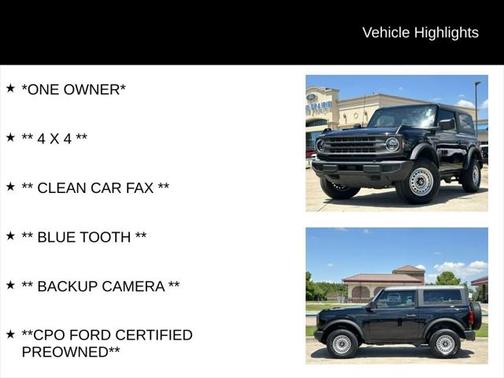 2023 Ford Bronco Base