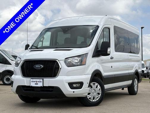 Oxford White 2024 Ford Transit-350 XLT