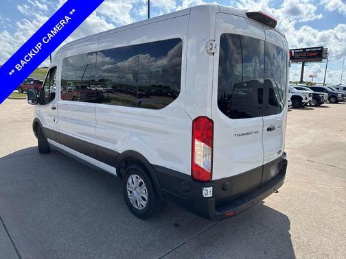 Oxford White 2024 Ford Transit-350 XLT