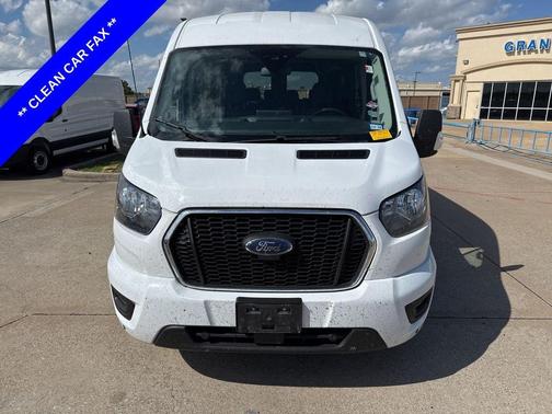 Oxford White 2024 Ford Transit-350 XLT