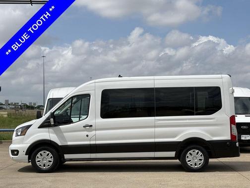 Oxford White 2024 Ford Transit-350 XLT