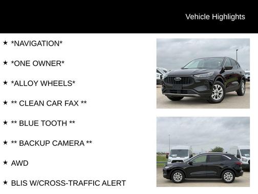 Agate Black 2023 Ford Escape Active