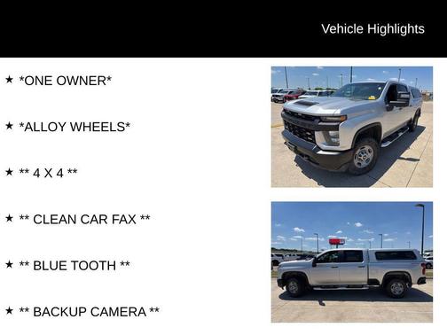 Silver Ice 2021 Chevrolet Silverado 2500 WT