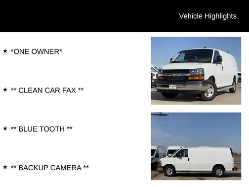 2024 Chevrolet Express 2500 RWD 2500 Regular Wheelbase WT