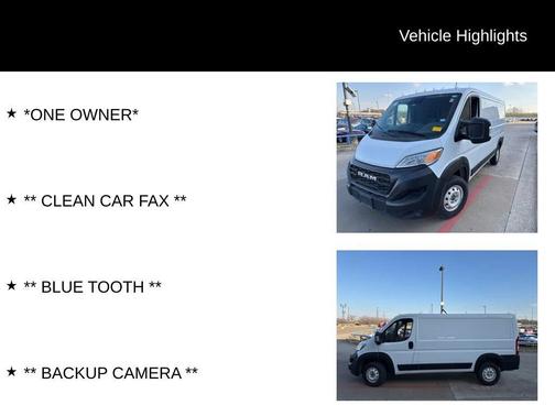 2023 RAM ProMaster 2500 Base