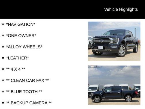 Antimatter Blue Metallic 2021 Ford F-150 Limited