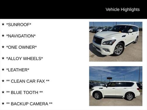2017 INFINITI QX80 Base