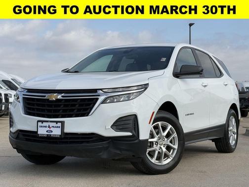 Summit White 2023 Chevrolet Equinox LS