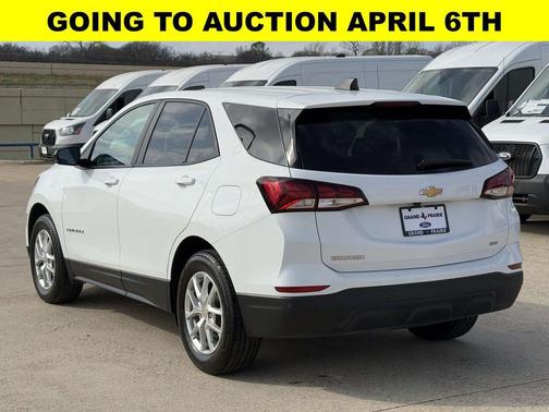Summit White 2023 Chevrolet Equinox LS
