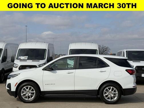 Summit White 2023 Chevrolet Equinox LS
