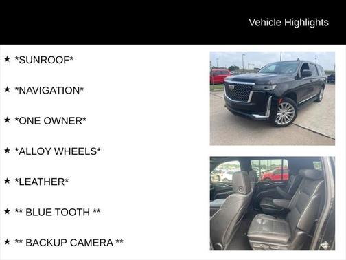 2023 Cadillac Escalade ESV Premium Luxury