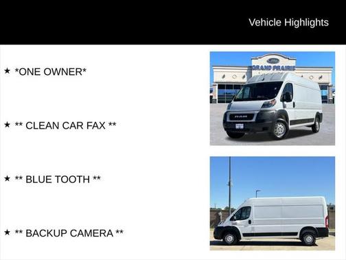 2022 RAM ProMaster 2500 High Roof