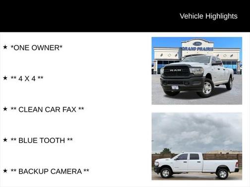 2022 RAM 2500 Tradesman Crew Cab 4x4 8' Box