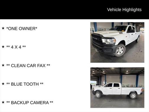 2022 RAM 2500 Tradesman Crew Cab 4x4 8' Box