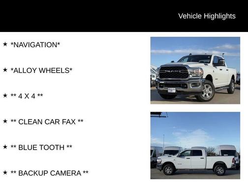 2024 RAM 2500 Big Horn Crew Cab 4x4 6'4' Box