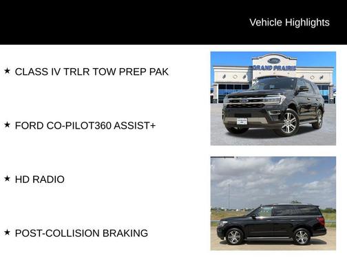 Agate Black Metallic 2022 Ford Expedition Limited