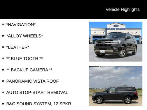 Agate Black Metallic 2022 Ford Expedition Limited