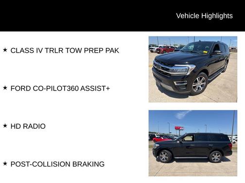 Agate Black Metallic 2022 Ford Expedition Limited