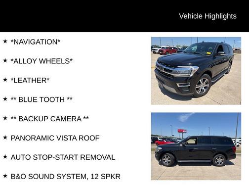 Agate Black Metallic 2022 Ford Expedition Limited