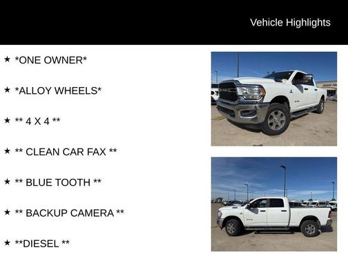 2024 RAM 2500 Big Horn Crew Cab 4x4 6'4' Box