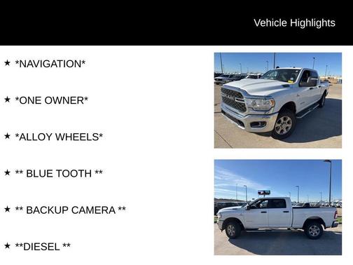 2024 RAM 2500 Big Horn Crew Cab 4x4 6'4' Box