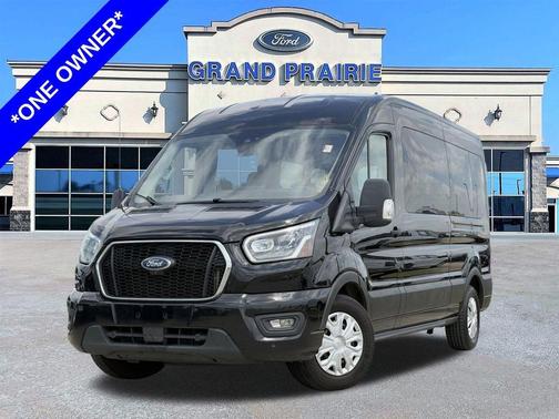 Agate Black 2023 Ford Transit-350 XLT