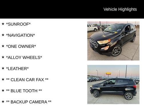 2021 Ford EcoSport Titanium