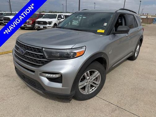 Iconic Silver 2023 Ford Explorer XLT