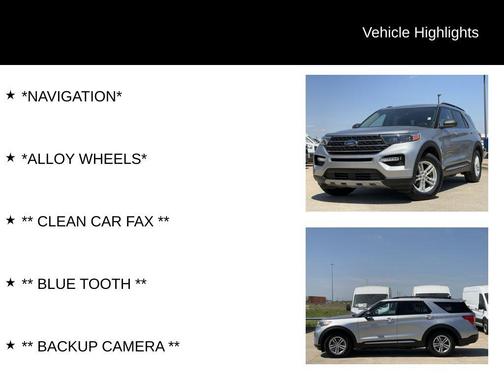 Iconic Silver 2023 Ford Explorer XLT