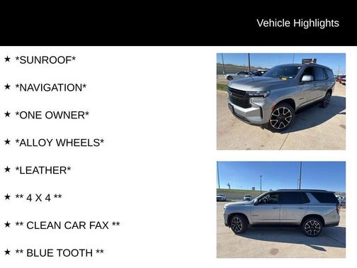 2024 Chevrolet Tahoe 4WD RST