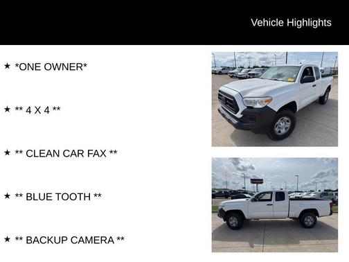 Super White 2021 Toyota Tacoma SR