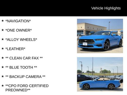 2024 Ford Mustang EcoBoost Premium