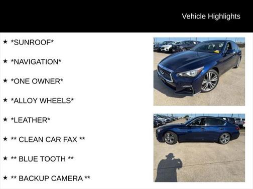 2021 INFINITI Q50 3.0t SENSORY