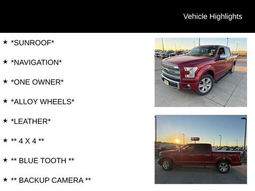 2017 Ford F-150 Platinum