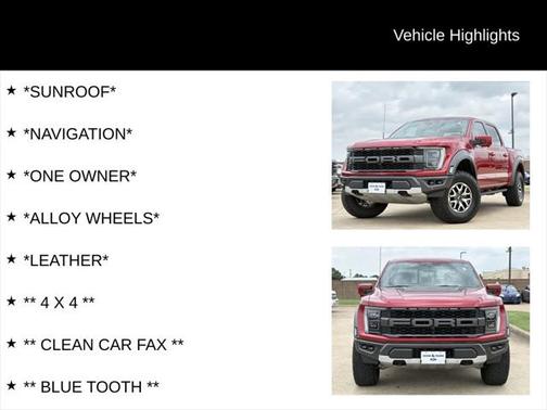 2022 Ford F-150 Raptor