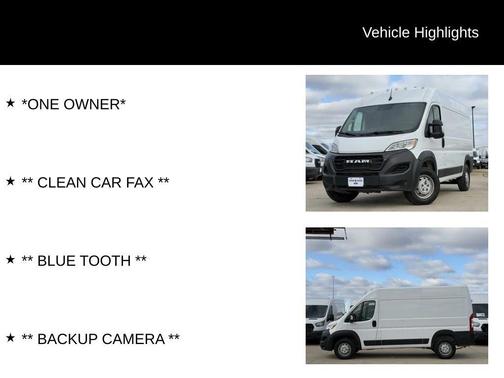 2023 RAM ProMaster 2500 High Roof