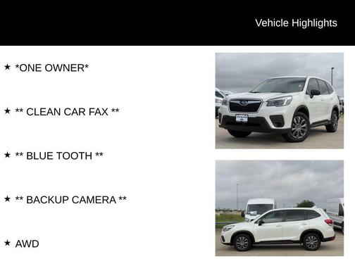 Crystal White Pearl 2021 Subaru Forester Base