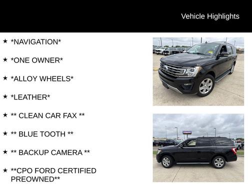 Agate Black 2021 Ford Expedition XLT