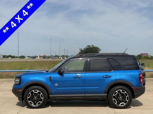 Velocity Blue Metallic 2022 Ford Bronco Sport Outer Banks