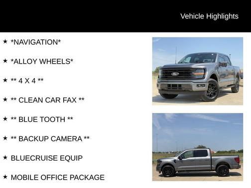 Carbonized Gray Metallic 2024 Ford F-150 XLT