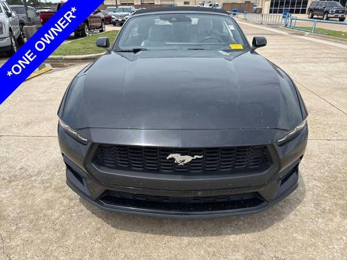 Shadow Black 2024 Ford Mustang EcoBoost Premium