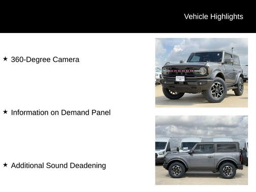 Carbonized Gray Metallic 2023 Ford Bronco Outer Banks