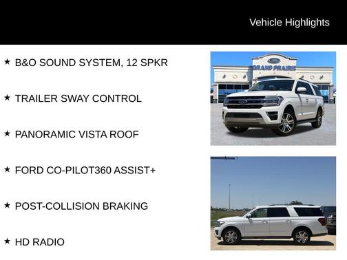 Oxford White 2024 Ford Expedition Max Limited