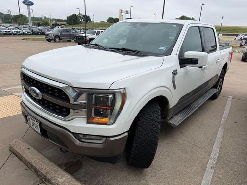 Star White Metallic Tri-Coat 2023 Ford F-150 King Ranch