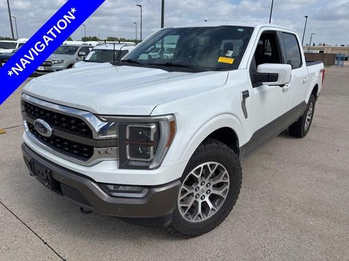 Star White Metallic Tri-Coat 2023 Ford F-150 King Ranch