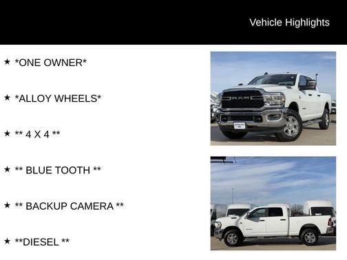 2024 RAM 2500 Big Horn Crew Cab 4x4 6'4' Box