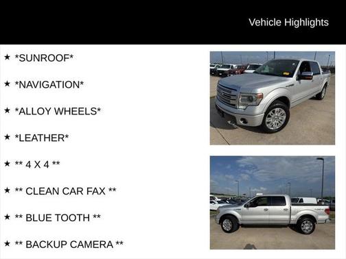 2014 Ford F-150 Platinum